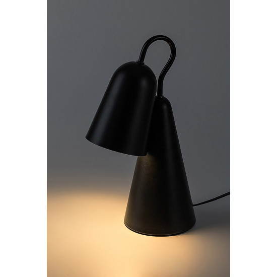 Rábalux Rabal fekete asztali lámpa (RAB-74225) E14 1 izzós IP20