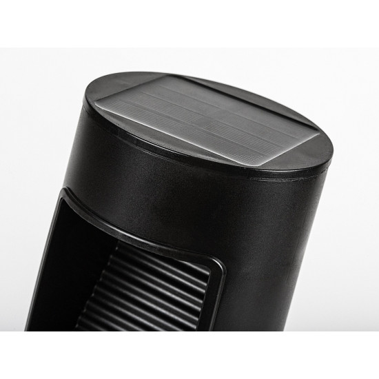 Rábalux Ravello fekete LED napelemes kültéri leszúrható lámpa (RAB-77158) LED 1 izzós IP44