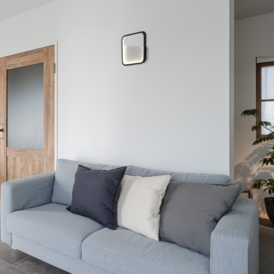 Rábalux Razzi fekete-fehér LED fali lámpa (RAB-71086) LED 1 izzós IP20