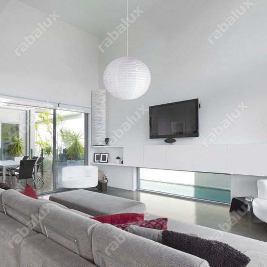 Rábalux Rice fehér lámpaernyő (RAB-4898)  1 izzós IP20