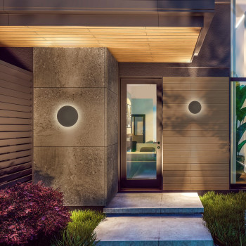 Rábalux Rust barna LED kültéri fali lámpa (RAB-77153) LED 1 izzós IP65