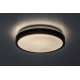 Rábalux Samira fekete fürdőszobai LED mennyezeti lámpa (RAB-71252) LED 1 izzós IP44