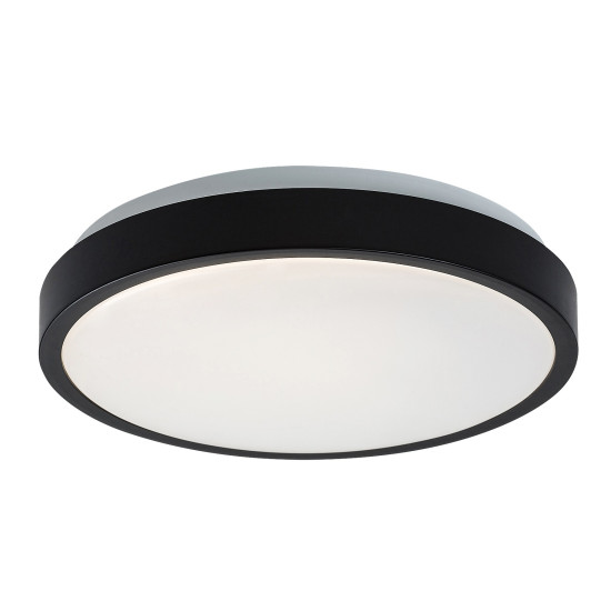 Rábalux Samira fekete fürdőszobai LED mennyezeti lámpa (RAB-71252) LED 1 izzós IP44