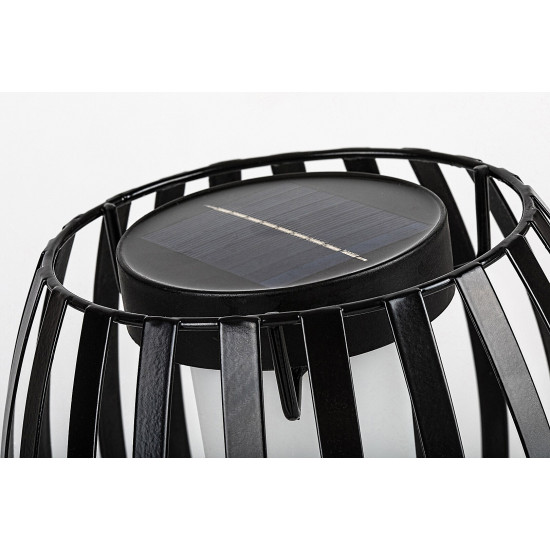 Rábalux Savoca fekete kültéri napelemes LED asztali lámpa (RAB-77167) LED 1 izzós IP44
