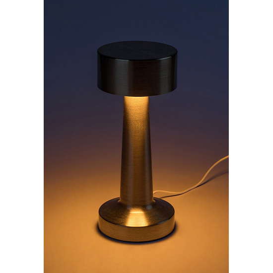 Rábalux Senan arany hordozható LED asztali lámpa (RAB-74207) LED 1 izzós IP20