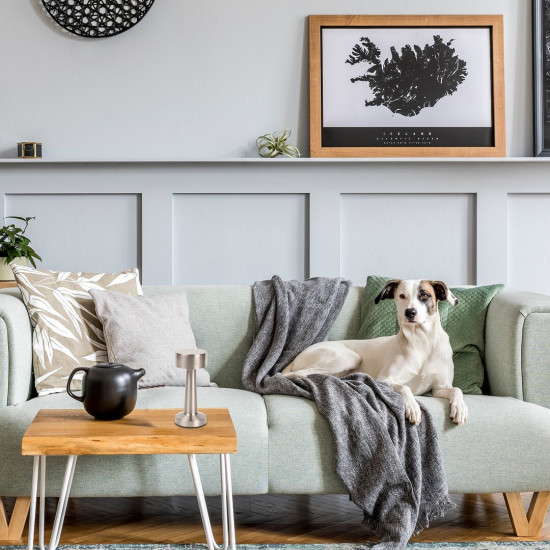 Rábalux Senan ezüst hordozható LED asztali lámpa (RAB-74208) LED 1 izzós IP20