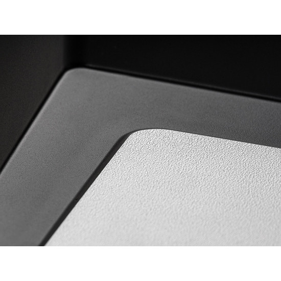 Rábalux Shaun 2 fekete LED beépíthető lámpa (RAB-71214) LED 1 izzós IP20