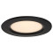 Rábalux Shaun 2 fekete LED beépíthető lámpa (RAB-71224) LED 1 izzós IP20