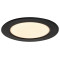 Rábalux Shaun 2 fekete LED beépíthető lámpa (RAB-71225) LED 1 izzós IP20