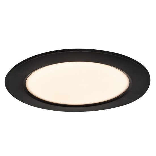 Rábalux Shaun 2 fekete LED beépíthető lámpa (RAB-71226) LED 1 izzós IP20