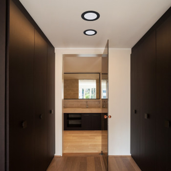 Rábalux Shaun 2 fekete LED beépíthető lámpa (RAB-71243) LED 1 izzós IP20