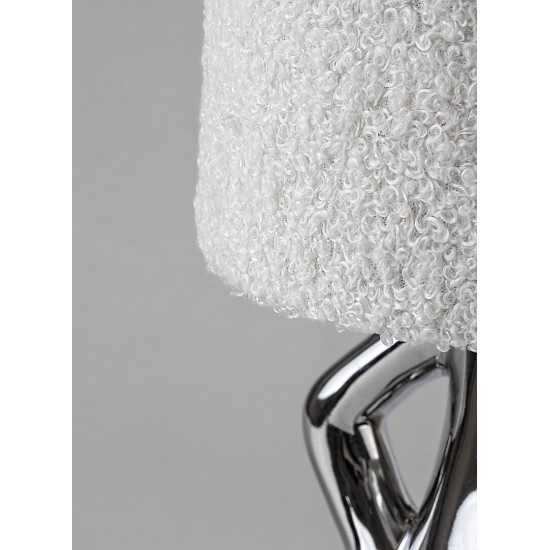 Rábalux Smurfy króm asztali lámpa (RAB-74216) E14 1 izzós IP20