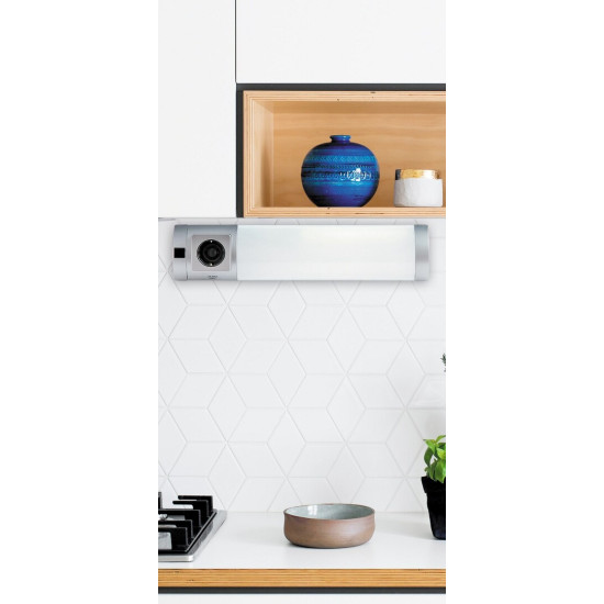 Rábalux Soft 2 ezüst LED pultmegvilágító lámpa (RAB-78055) LED 1 izzós IP20