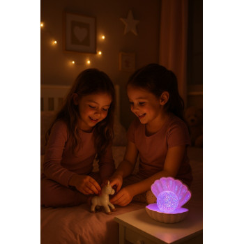 Rábalux Sparkly fehér hordozható LED asztali lámpa (RAB-76030) LED 1 izzós IP20