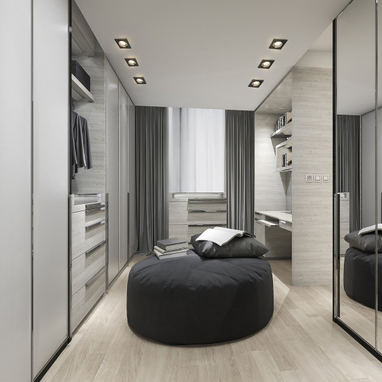 Rábalux Spot Relight fekete beépíthető lámpa (RAB-2150) GU5.3 1 izzós IP20