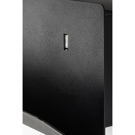 Rábalux Tacito fekete falikar (RAB-71089) GU10 1 izzós IP20