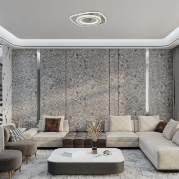 Rábalux Taneli 2 króm LED mennyezeti lámpa (RAB-71318) LED 1 izzós IP20