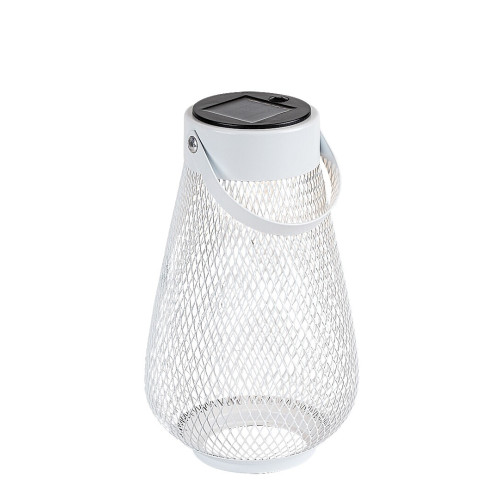 Rábalux Tapolca fehér kültéri napelemes LED asztali lámpa (RAB-77176) LED 1 izzós IP44