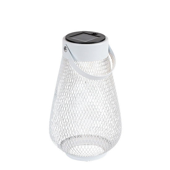 Rábalux Tapolca fehér kültéri napelemes LED asztali lámpa (RAB-77176) LED 1 izzós IP44