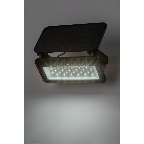 Rábalux Tarcal fekete mozgásérzékelős LED kültéri fali lámpa (RAB-77160) LED 1 izzós IP65