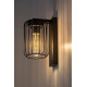 Rábalux Tarpa fekete kültéri fali lámpa (RAB-77106) E27 1 izzós IP44