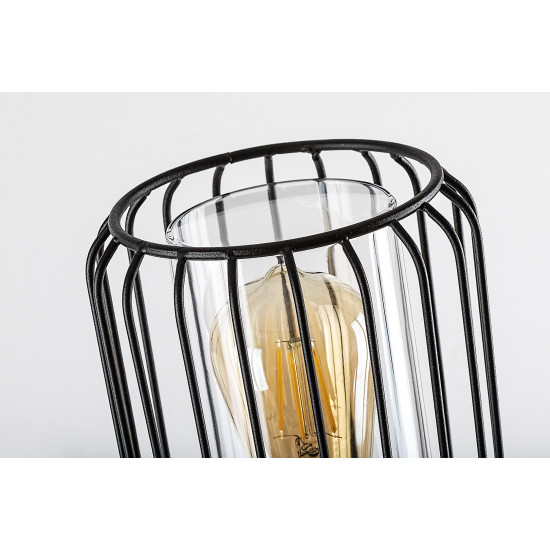 Rábalux Tarpa fekete kültéri állólámpa (RAB-77108) E27 1 izzós IP44