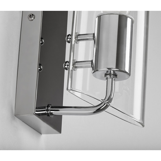 Rábalux Teodoro króm fürdőszobai falikar (RAB-75029) E14 1 izzós IP44