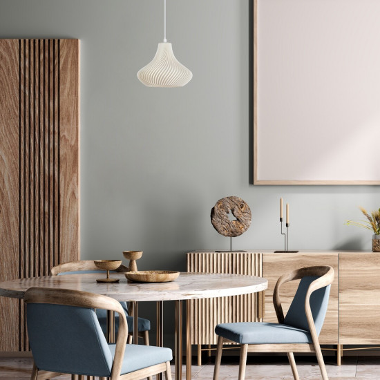 Rábalux Tiana króm függesztett lámpa (RAB-72216) E14 1 izzós IP20