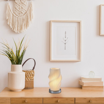 Rábalux Tiana króm asztali lámpa (RAB-74189) E14 1 izzós IP20