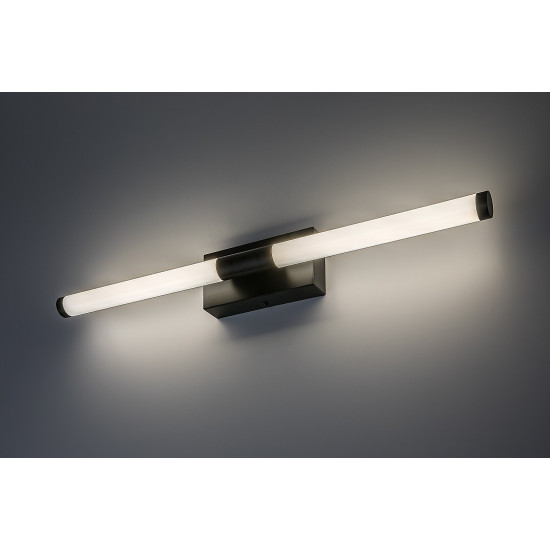 Rábalux Tilora fekete fürdőszobai LED tükörmegvilágító lámpa (RAB-75045) LED 1 izzós IP44