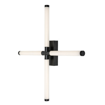 Rábalux Tilora fekete fürdőszobai LED tükörmegvilágító lámpa (RAB-75046) LED 1 izzós IP44