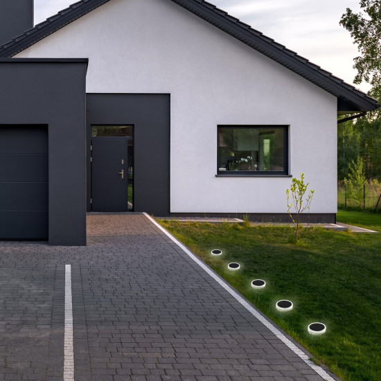 Rábalux Trillo átlátszó LED napelemes kültéri dekorlámpa (RAB-77175) LED 1 izzós IP65