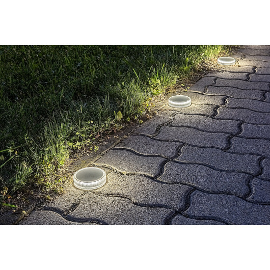 Rábalux Trillo átlátszó LED napelemes kültéri dekorlámpa (RAB-77175) LED 1 izzós IP65