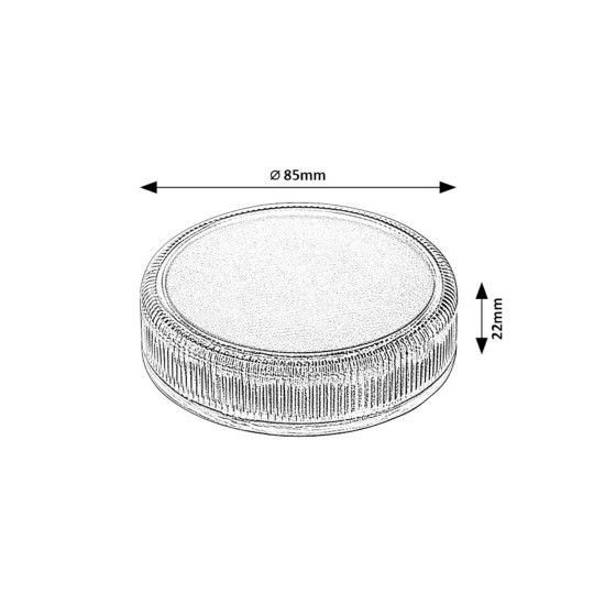 Rábalux Trillo átlátszó LED napelemes kültéri dekorlámpa (RAB-77175) LED 1 izzós IP65