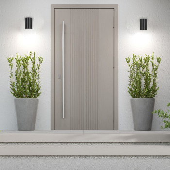 Rábalux Urfa fekete LED kültéri fali lámpa (RAB-77154) LED 1 izzós IP65