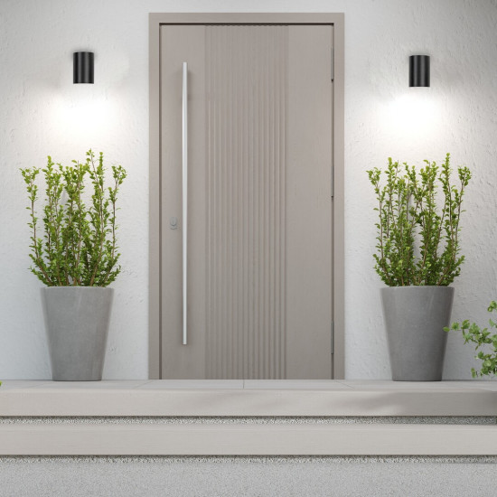 Rábalux Urfa fekete LED kültéri fali lámpa (RAB-77154) LED 1 izzós IP65