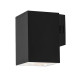 Rábalux Urfa fekete LED kültéri fali lámpa (RAB-77156) LED 1 izzós IP65
