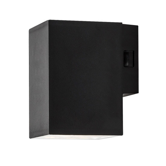 Rábalux Urfa fekete LED kültéri fali lámpa (RAB-77156) LED 1 izzós IP65