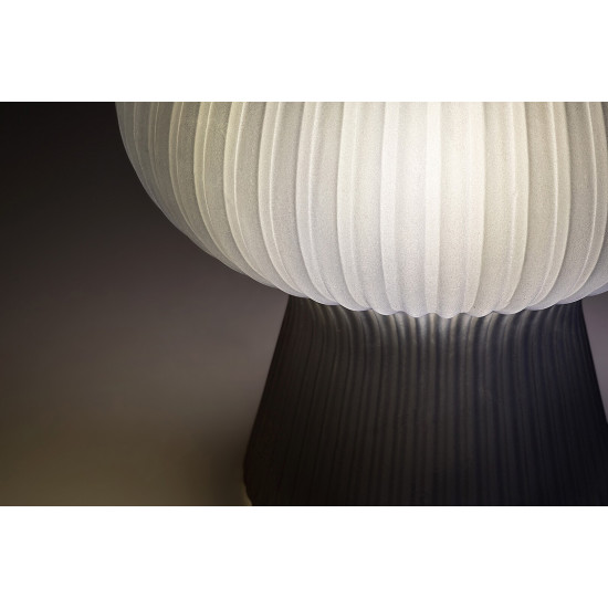 Rábalux Vinelle füstszínű asztali lámpa (RAB-74024) E14 1 izzós IP20