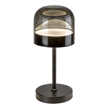 Rábalux Xelira fekete LED asztali lámpa (RAB-74037) LED 1 izzós IP20