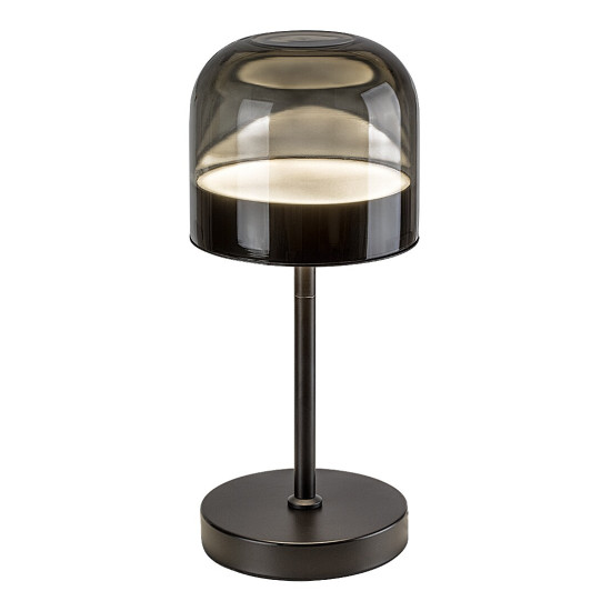 Rábalux Xelira fekete LED asztali lámpa (RAB-74037) LED 1 izzós IP20