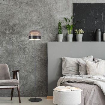 Rábalux Xelira fekete LED állólámpa (RAB-74038) LED 1 izzós IP20