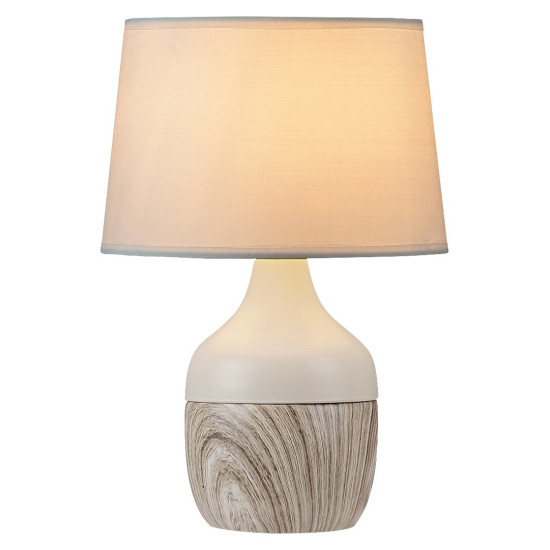 Rábalux Yvette bézs asztali lámpa (RAB-4370) E14 1 izzós IP20