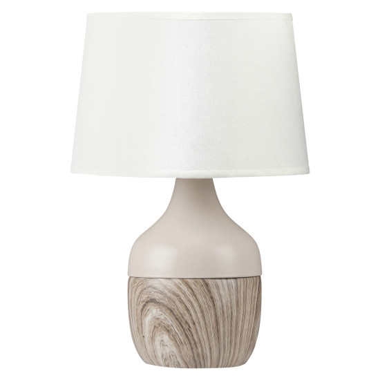 Rábalux Yvette bézs asztali lámpa (RAB-4370) E14 1 izzós IP20