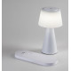 Rábalux Zavier fehér hordozható LED asztali lámpa (RAB-74214) LED 1 izzós IP20