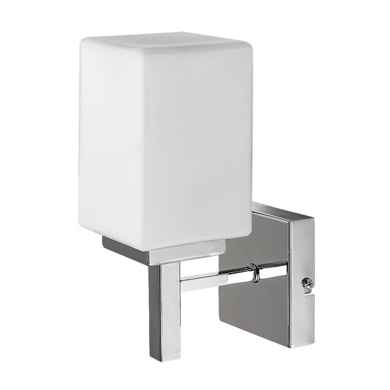 Rábalux Zenkai króm fürdőszobai falikar (RAB-71059) E14 1 izzós IP44