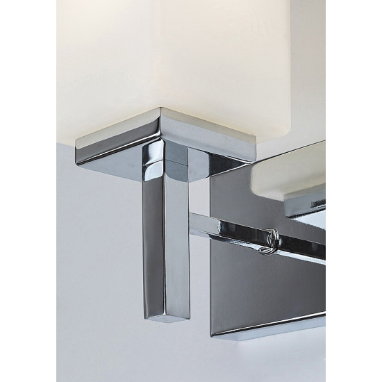 Rábalux Zenkai króm fürdőszobai falikar (RAB-71059) E14 1 izzós IP44