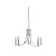 Searchlight ASCONA ezüst csillár (SL-4165-5SS) E14 5 izzós