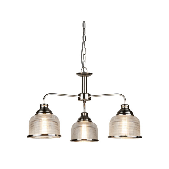 Searchlight BISTRO II ezüst csillár (SL-1683-3SS) E27 3 izzós