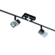 Searchlight Blocs fekete mennyezeti spotlámpa (SL-9884BC) G9 4 izzós IP20
